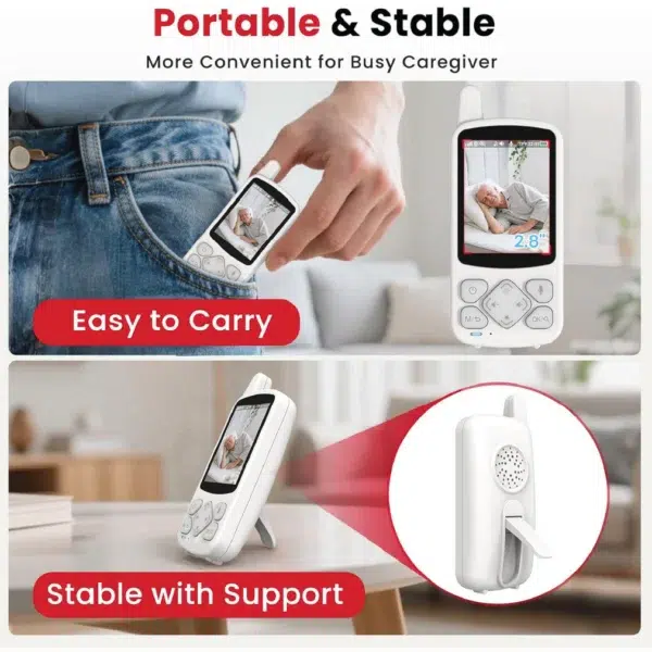720P HD Baby Monitor Camera