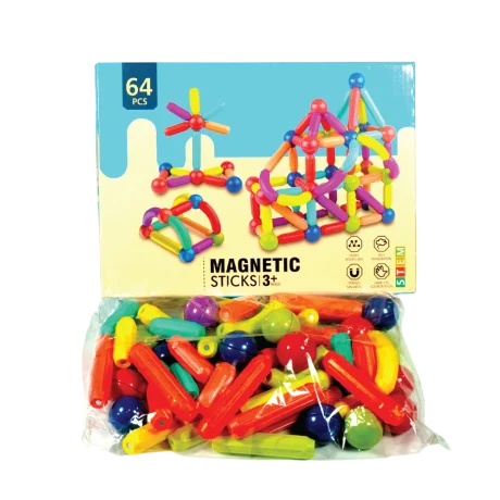 Aminsuk Magnetic Building Sticks