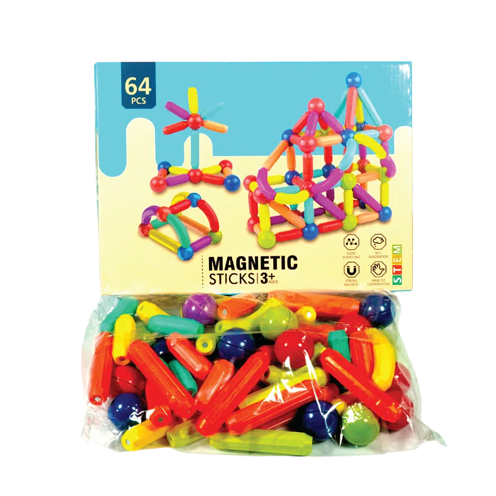Aminsuk Magnetic Building Sticks
