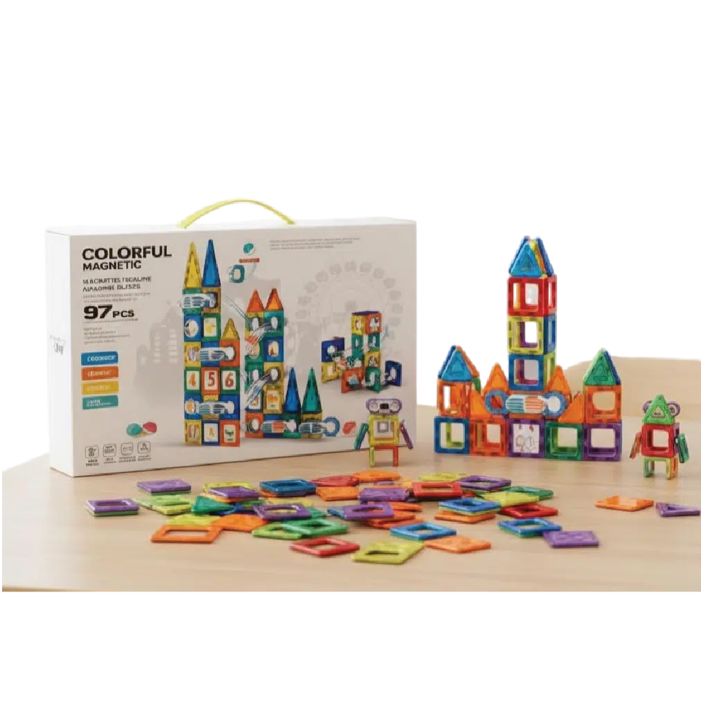 Aminsuk Smart Magnetic Blocks Set (97 Pcs)