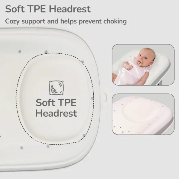 foldable baby bath seat anti slip teal