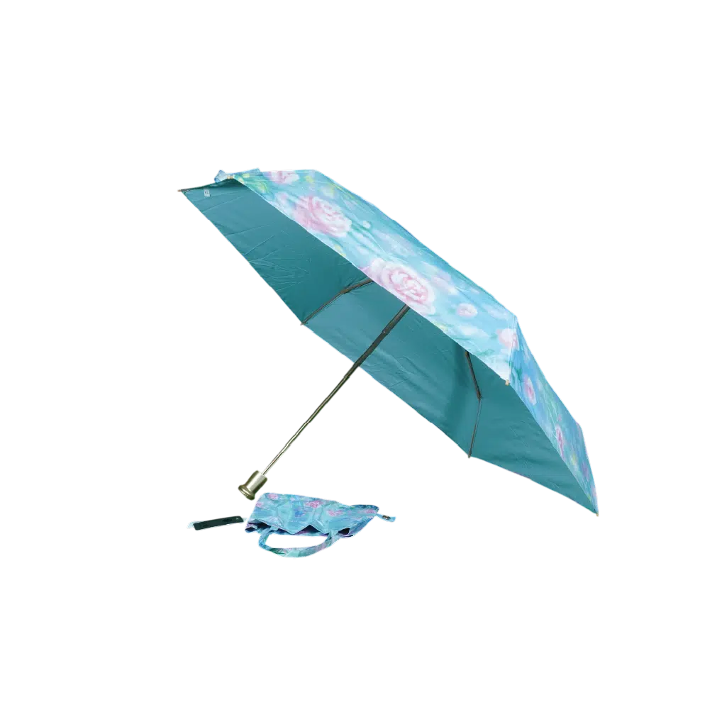 mini uv umbrella bangladesh teal peony